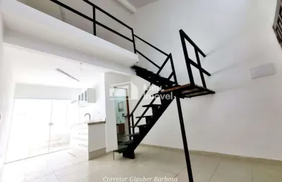 Aluguel kitinete estilo loft com 35m2 bairro villa branca - jacarei