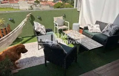 Cobertura 145m2 - 3 dormitorios, sendo 1 suite - spazio jacarei - villa branca - jacarei.