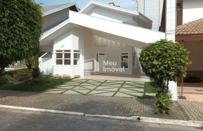 Aluguel casa sobrado 4 dormitorios sendo 2 suites condominio sunset park - jardim aquarius - sao jose dos campos