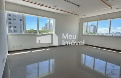 Aluguel sala comercial de 49m2 - edificio conlife center- bairro jardim aquarius - sao jose dos campos