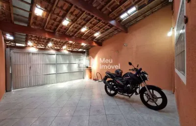 Sobrado com quartos grandes 4 dormitorios com 125m2 de construcao e 130m2 terreno - santa ines l