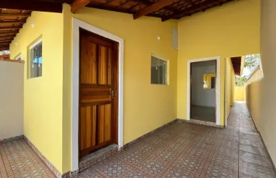 Casa 2 dormitórios - 68m² ac- jardim somar - peruíbe-sp