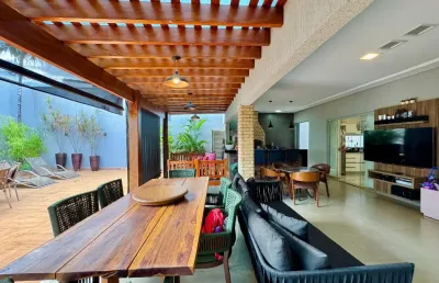 Belíssima casa térrea e mobiliada na zona sul - jardim karaíba