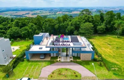 Casa de alto padrão no condomínio colinas de inhandjara - itupeva, sp