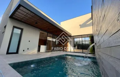 Casa com 3 dormitórios à venda, 274 m² por r$ 3.100.000,00 - alphaville - bauru/sp