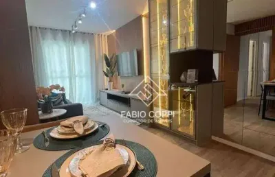 Apartamento com 3 dormitórios à venda, 73 m² por r$ 700.000,00 - parque mirandela - bauru/sp