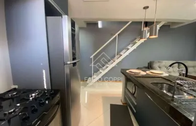 Apartamento duplex com 1 dormitório à venda, 50 m² por r$ 360.000,00 - soho loft duplex - bauru/sp