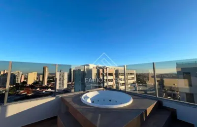 Cobertura com 3 dormitórios à venda, 259 m² por r$ 2.500.000,00 - city towers two - bauru/sp
