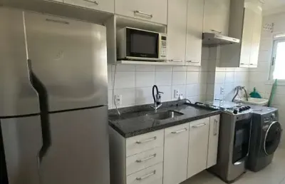 Apartamento para locação em cajamar, portais (polvilho), 3 dormitórios, 1 suíte, 2 banheiros, 1 vaga