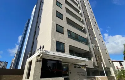 Apartamento com 3 quartos para alugar na Rua Maria Loureiro Franca, Cabo Branco, João Pessoa