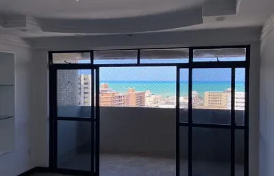 Alugo apartamento amplo com vista mar com uma loalização excelente de esquina com o shopping live mall