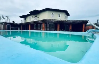Casa com piscina para venda ou locação no pontal de santa marina em caraguatatuba