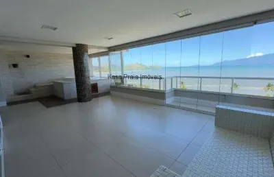 Apartamento alto padrão frente mar para locação e venda no centro em caraguatatuba