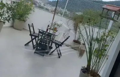 Apartamento duplex para venda com vista mar praia itaguá ubatuba/sp