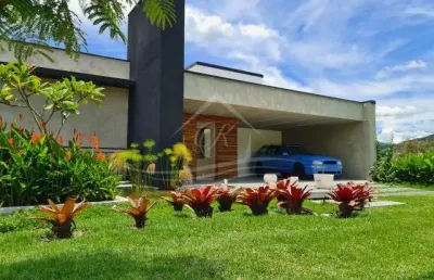 Sobrado alto padrão dentro de condomínio para venda em jambeiro/sp
