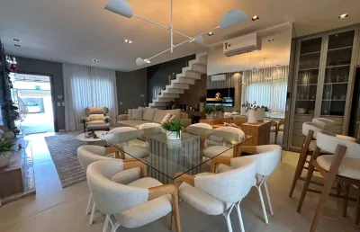 Alto padrão no bairro américa em joinville - 250m² privativos, totalmente mobiliado, decorado, com jacuzzi e rua sem saída