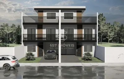 Triplex com 4 quartos + 2 vagas de garagem no bairro cajuru!!!