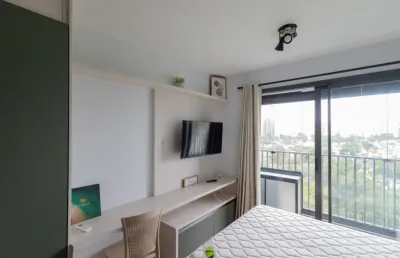 Apartamento com 1 quarto para alugar na Rua Stela Marina, Brooklin, São Paulo