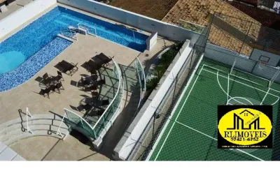 Guilhermina lindo apto com 3 dorms , suite, sala 2 ambientes, 2 vagas