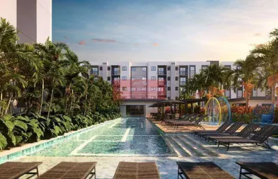 Apartamento na barra olímpica- living parque jardim