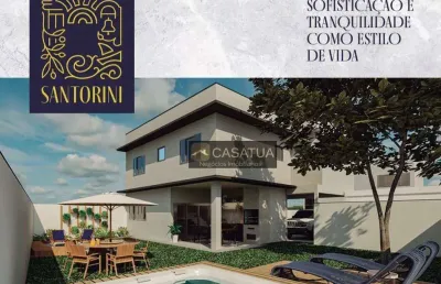 Casa com 3 suítes à venda, 174m² por r$ 990.000,00 - residencial santorini - atibaia/sp