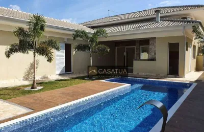 Casa com 3 dormitórios à venda, 323 m² por r$ 3.800.000,00 - condomínio porto atibaia - atibaia/sp