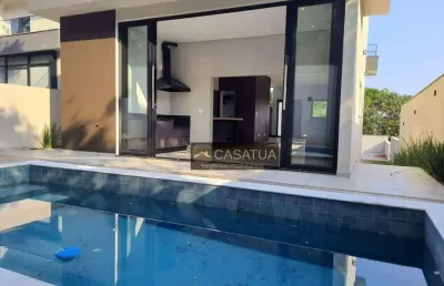 Casa com 3 suítes à venda, 232m² por r$ 1.450.000,00 - condomínio reserva do bosque - atibaia/sp