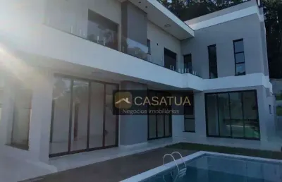 Casa com 3 dormitórios à venda, 296 m² por r$ 2.200.000,00 - vila mira - atibaia/sp