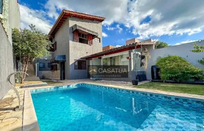 Casa com 4 dormitórios à venda, 239 m² por r$ 1.200.000,00 - jardim santa bárbara - atibaia/sp