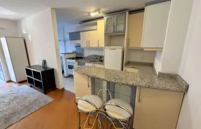 Apartamento mobiliado com 1 dormitório na vila nova