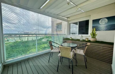 Apartamento alto padrão em alphaville, 146m² - barueri/sp