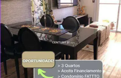 Apartamento com 3 dormitórios à venda, 73 m² por r$ 690.000,00 - tamboré - barueri/sp