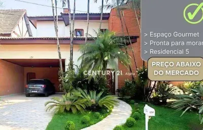 Casa em condomínio fechado com 4 quartos à venda na Alameda das Tulipas, 10, Alphaville, Santana de Parnaíba