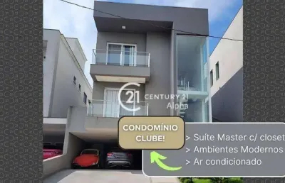 Casa com 3 dormitórios à venda, 252 m² por r$ 1.696.000,00 - new ville - santana de parnaíba/sp