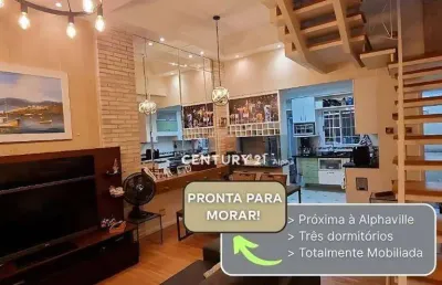 Casa com 3 dormitórios à venda, 123 m² por r$ 950.000,00 - condomínio alphaview - barueri/sp