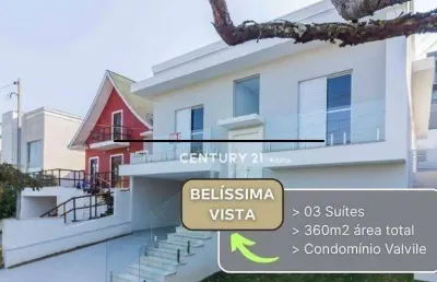 Casa com 3 dormitórios à venda, 227 m² por r$ 2.640.000,00 - valville 1 - santana de parnaíba/sp