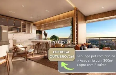 Apartamento com 3 dormitórios à venda, 114 m² por r$ 1.740.000,00 - alphagran alphaville - barueri/sp