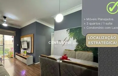 Apartamento a venda com tres dormitorios em barueri