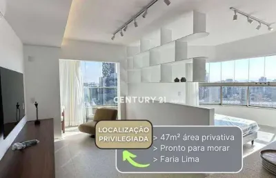 Apartamento com 1 dormitório, 47 m² - venda por r$ 1.500.000,00 ou aluguel por r$ 11.647,32/mês - pinheiros - são paulo/sp