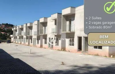 Casa sobrado com 2 suítes no bairro chácara solar - perfeita para sua família!