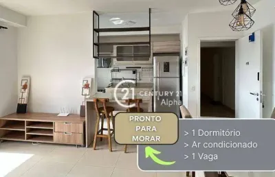 Apartamento com 1 dormitório à venda, 50 m² por r$ 630.000,00 - alphaville - barueri/sp