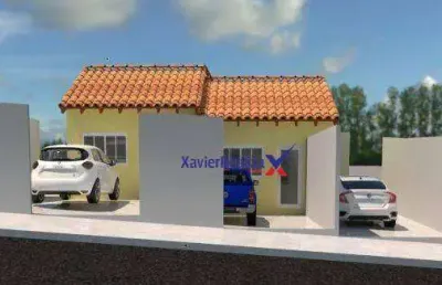 Casa com 2 dormitórios à venda, 50 m² por r$ 265.000 - marques industrial - são joaquim de bicas/mg