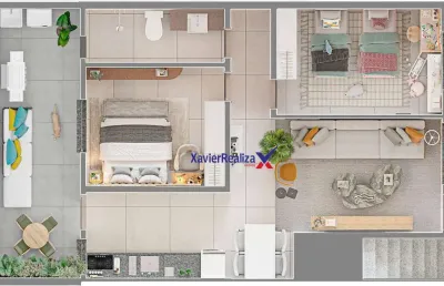 Casa com 2 dormitórios à venda, 53 m² por r$ 317.935,00 - chácaras reunidas santa terezinha - contagem/mg