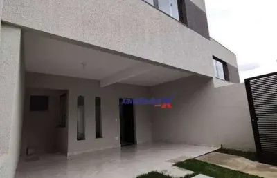 Linda casa nova à venda no bairro monte verde – moderna, espaçosa e com acabamento de alto padrão!