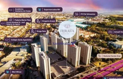 Apartamento residencial à venda, jardim riacho das pedras, contagem - ap0116.