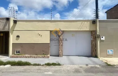 Casa para venda em fortaleza, engenheiro luciano cavalcante, 3 dormitórios, 1 suíte, 1 banheiro, 3 vagas