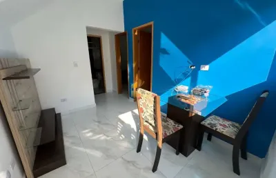 Locação na aviação – 2 dorms com quintal e churrasqueira | mobiliado