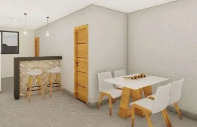 Casa geminada à venda - bairro guarujá mansões, betim/mg