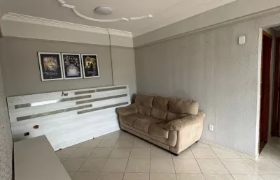 Alugo apartamento semi mobiliado - 02 quartos - varanda - 01 vaga