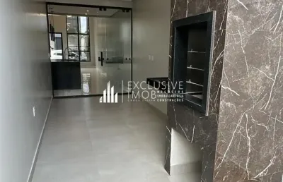Vendo casa com excelente acabamento - 03 quartos - espaço gourmet - bancada em granito - porcelanato